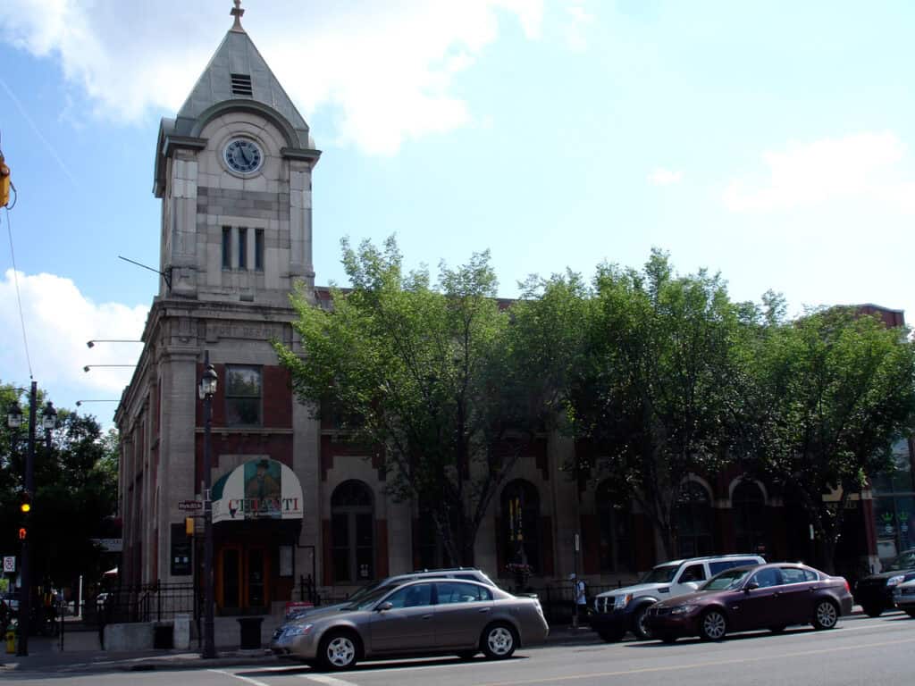 Building in downtown Edmonton, Alberta.