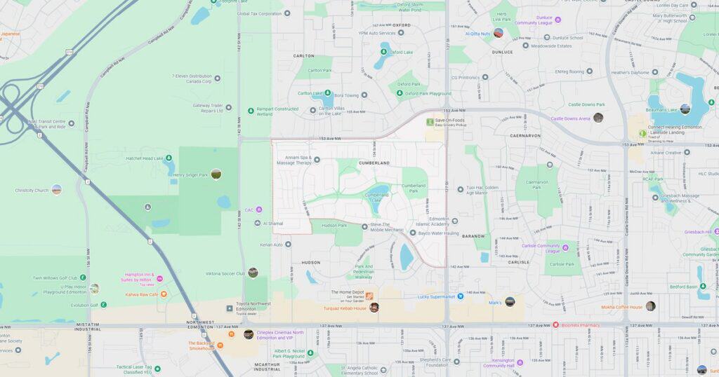 Orlando park map showing green areas, lakes, and recreational facilities in the city.